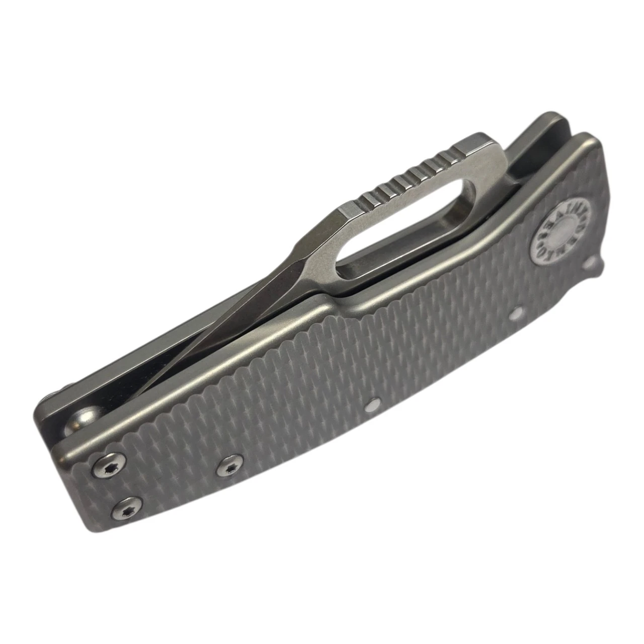 Demko Knives Nano-Shark® 20CV W/Milled Titanium 