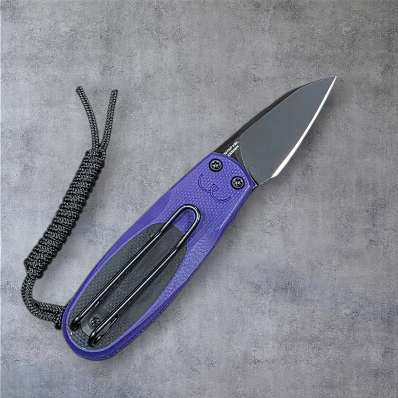 CIVIVI Purr Flipper & Slip Joint Four G10 Handle Choices (1.83" Stonewashed Nitro-V Blade)