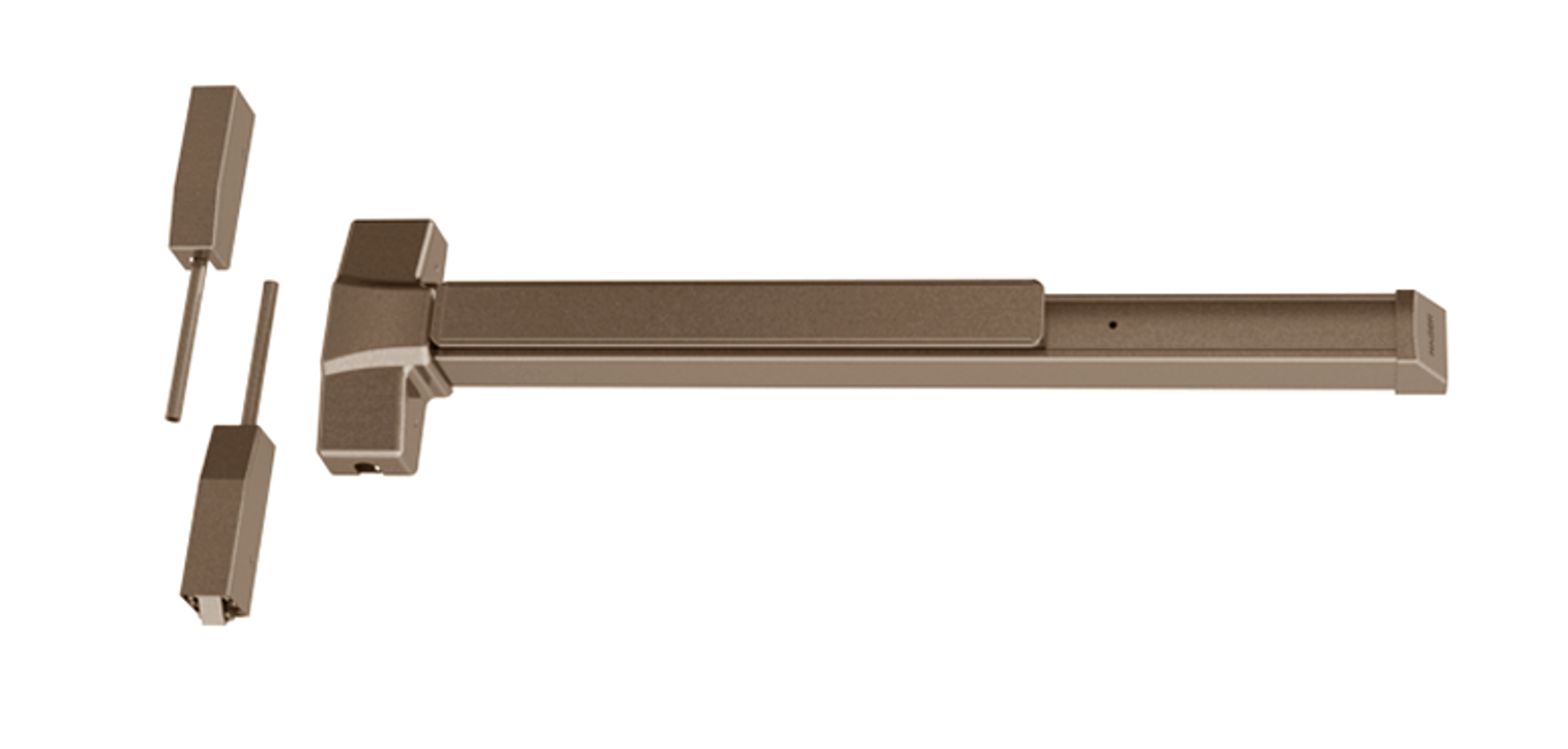 Hager 4501 Surface Vertical Rod Exit Device Fire Rated 36 X 84 US10