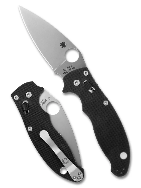 Spyderco Manix 2 CPM Magnamax Black G10 Knife C101GP2