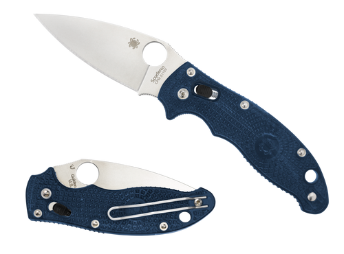 Spyderco Manix 2 CPM S110V Blue FRNP Knife C101PDBL2