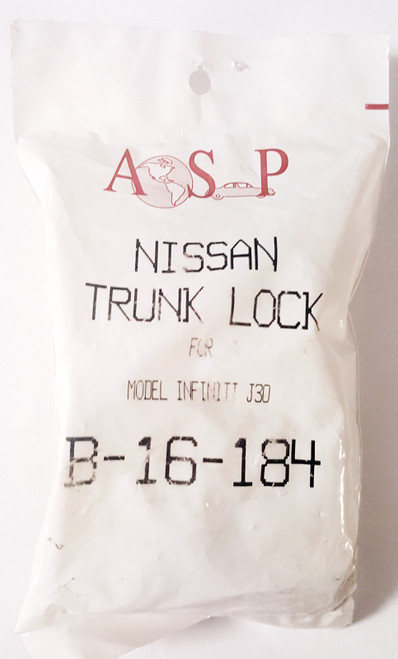 ASP Nissan Infiniti J30 Trunk Lock B-16-184 