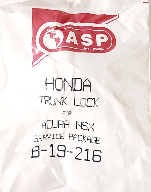 ASP Honda Trunk Lock Service Package Acura NSX B-19-216