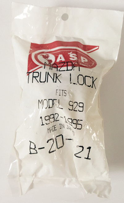 ASP Mazda Rear Trunk Lock B-20-121 929  1992-1995