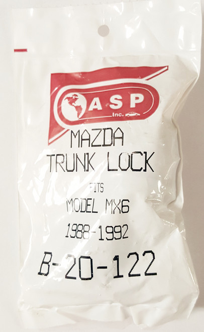 ASP Mazda Rear Trunk Lock B-20-122 MX6  1988-1992