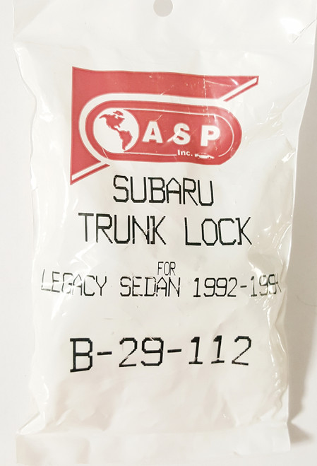 ASP Subaru Legacy Sedan Rear Gate Lock B-29-112