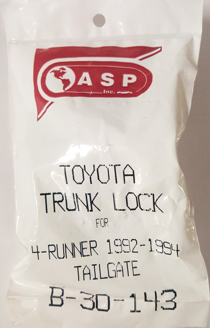 ASP Toyota 4 Runner 1992-1994 Tailgate Lock B-30-143