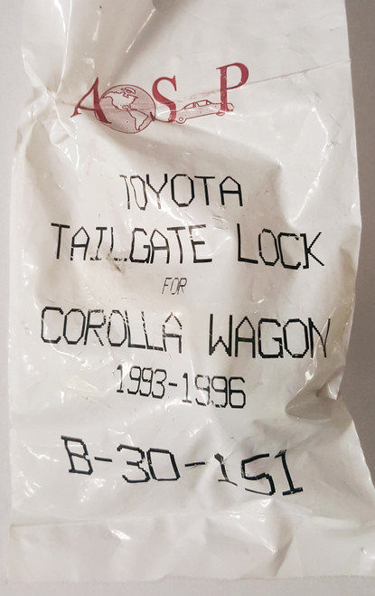 ASP Toyota Corolla Wagon 1993-1996 Tailgate Lock B-30-151