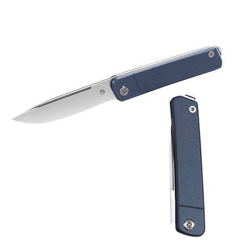 Medford Knife & Tool Gentleman Jack Blue Slipjoint Knife