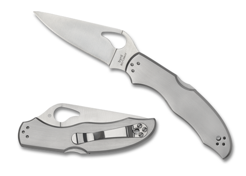 BYRD HARRIER™ 2 STAINLESS PLAIN EDGE BACK LOCK (SPYBY01P2)