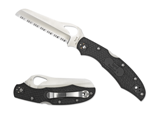 Spyderco Byrd Knife BY17SBK2 Rescue 2 FRN