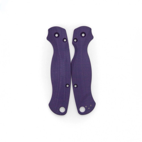 Flytanium Lotus Purple G10 Scales for Spyderco PM2 