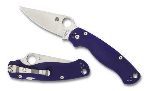 Spyderco Paramilitary 2 S110V Dark Blue G-10 C81GPDBL2