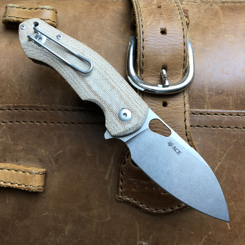 GIANT MOUSE ACE BIBLIO - NATURAL CANVAS MICARTA