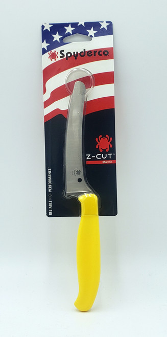 Spyderco Z-Cut Blunt Tip Paring Knife Yellow K13PYL