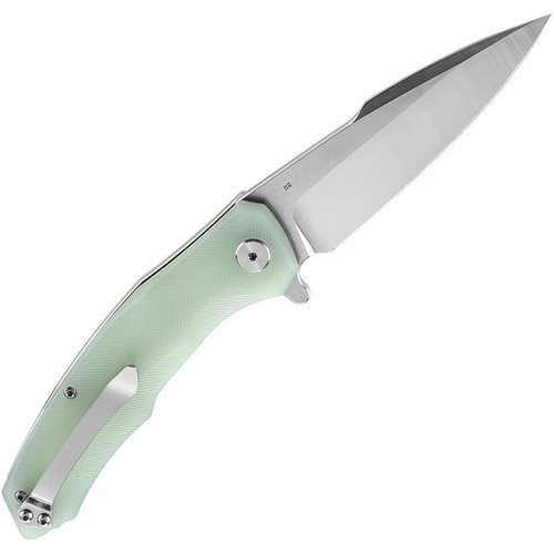 Bestech Knives Warwolf Liner Lock Knife Jade G-10 (3.5" Satin) BG04D