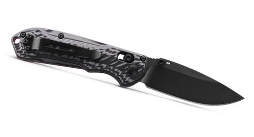 Benchmade Mini Freek 565BK-02 AXIS Lock Folding Knife G-10 Black/Gray (3" Black)