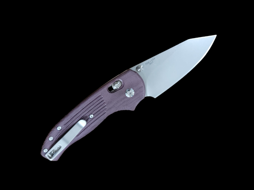 TRM Shadow River-Lok Concord Grape Micarta 3D Contoured/20CV