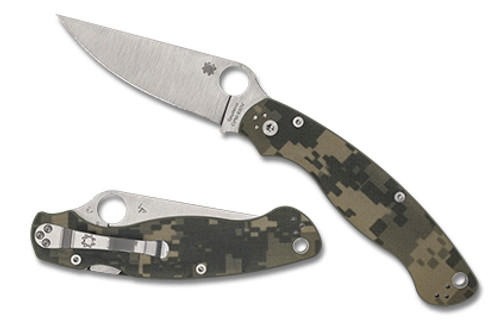 SPYDERCO MILITARY™ 2 CAMO G-10 PLAINEDGE