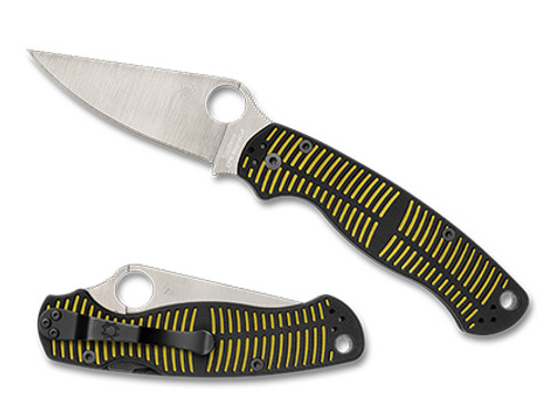 SPYDERCO PARA MILITARY® 2 SALT YELLOW/BLACK CPM MAGNACUT®