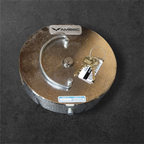 Amsec Star Lift Out Round Safe Door With Medeco Key Lock 