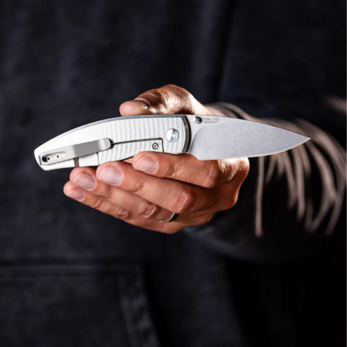 TRM Neutron 2 Framelock Radial Titanium Flat Scales - 20CV Blade