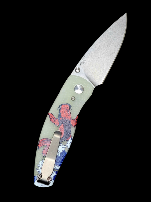 TRM Neutron 2 Koi Jade G10 - 20CV Blade - Made In USA