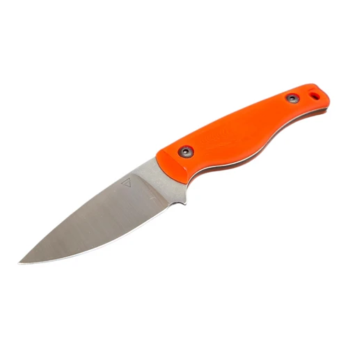 Creely Blades Mako Magnacut Orange 3D Printed  Scales Kydex Sheath Ulticlip