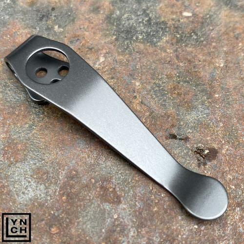 LynchNW Spyderco Standard Clip-Dark Abyss