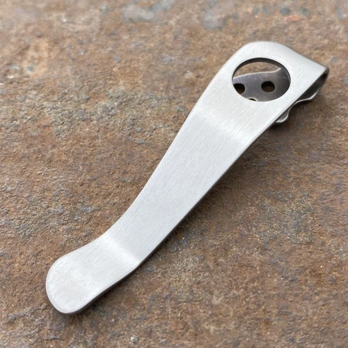 LynchNW Spyderco PM2 RH Pocket Clip-Satin Finish