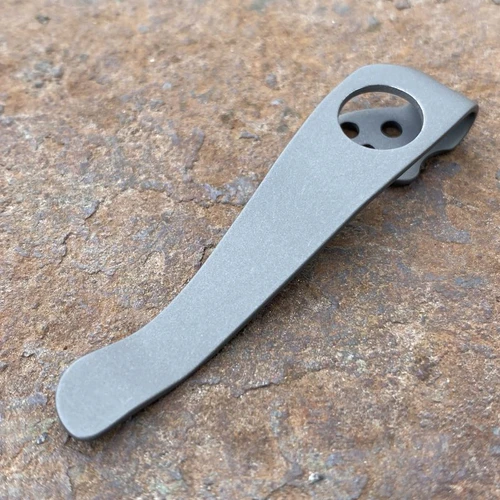LynchNW Spyderco PM2 RH Pocket Clip-Sandwashed Finish