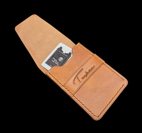 Tuskan Leatherworks Bespoke Handmade Leather Wallet 