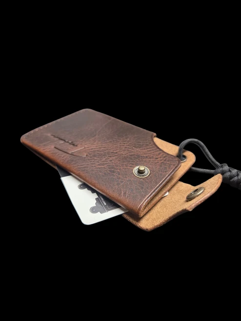 Tuskan Leatherworks Bespoke Handmade Leather Wallet Reilly 