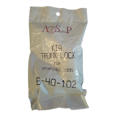 ASP Kia Sportage Trunk Lock Assembly 1995 B-40-102