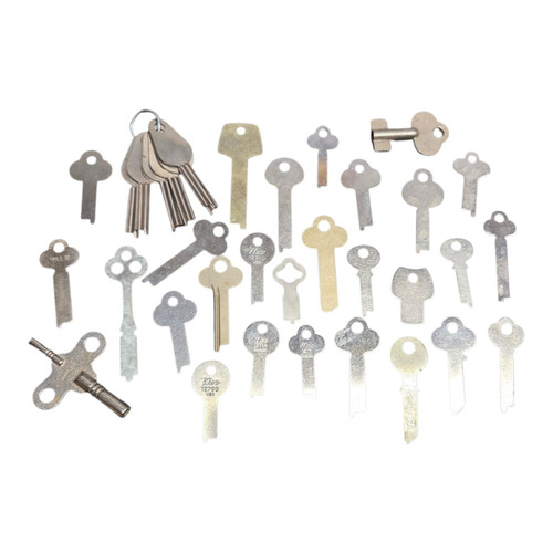 Key Blank Assortment Flat Steel Clock Key LKA10