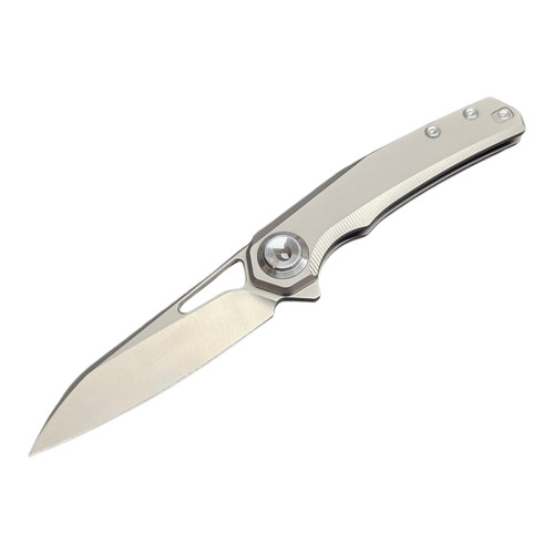 Dream Tech D4281 M390 Pocket Knife With Titanium Handle And Button Lock System Blade Show 2026