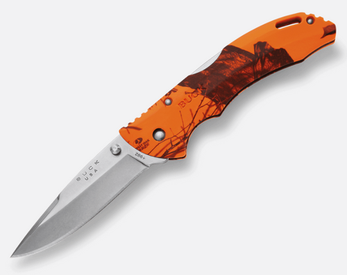 Buck Bantam BHW Lockback Knife Mossy Oak Blaze Camo 3897
