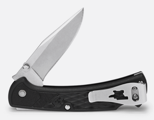 Buck Knives 112 Slim Select Lockback Folding Knife Black GFN (3" Satin) 11881