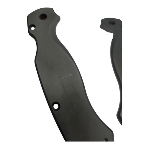 Open Package Flytanium Spyderco PM2 Black PVD Titanium Scales