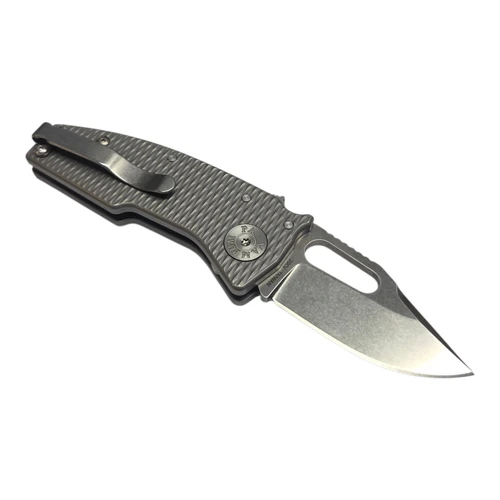 Demko Knives Nano-Shark® 20CV W/Milled Titanium 