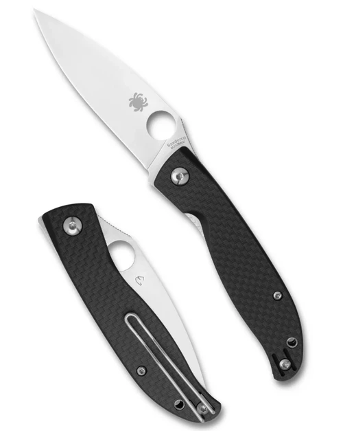 Spyderco Mantra 4 Liner Lock Knife Carbon Fiber/G-10 Laminate C274CFP