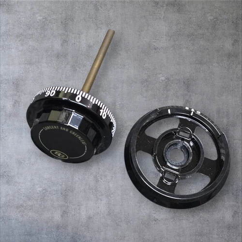 Sargent & Greenleaf D220/R167 Dial & Dial Ring Set - B&W