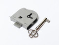 Steel Half Mortise Skeleton Key Furniture Lock Right Hand 