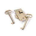 Restorers Classic Brass Plated Desk Lock 70016048