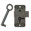 Antique Bronze Surface Mount Bit & Barrel Lock