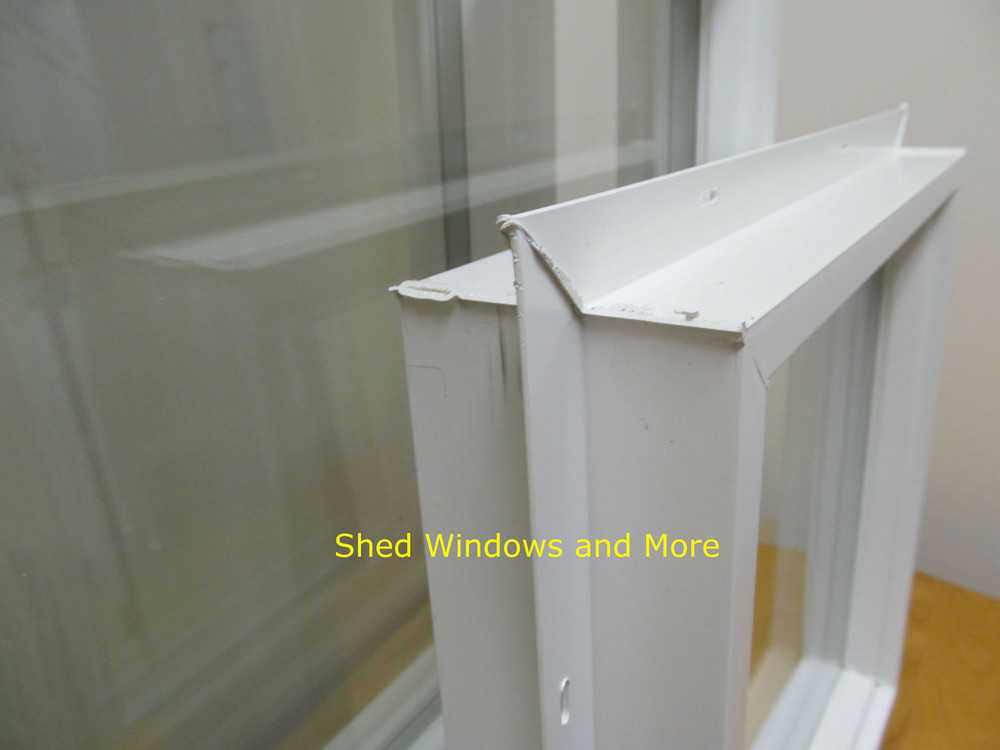 18" x 18" Square Double Pane Vinyl Window