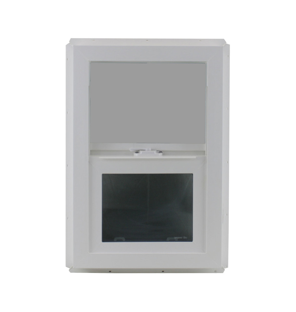 14" x 21" Double Pane Tempered Glass Clear Low E Shed Windows and