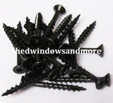 #8x1-1/2" Screws Black