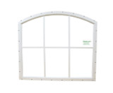 28 x 25 White Flush Arched Window 28 x 25 White Flush Arched Window