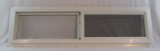 48" x 12" Double Pane Horizontal Sliding Vinyl Window